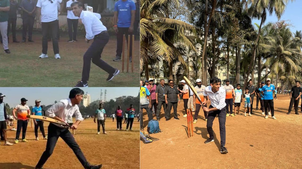 Rishi Sunak Uk Pm United Kingdom Mumbai Tennis Ball Cricket Parsee Gymkhana Min
