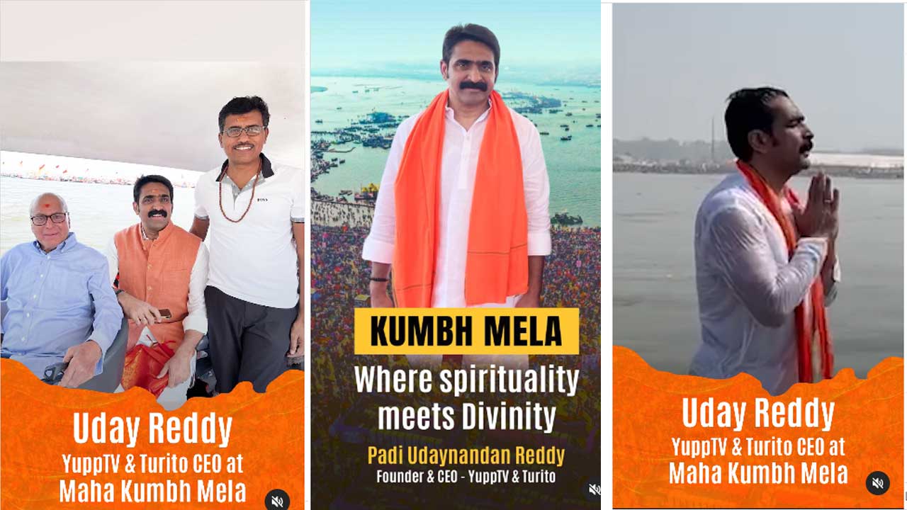 Yupptv Ceo Padi Uday Reddy 