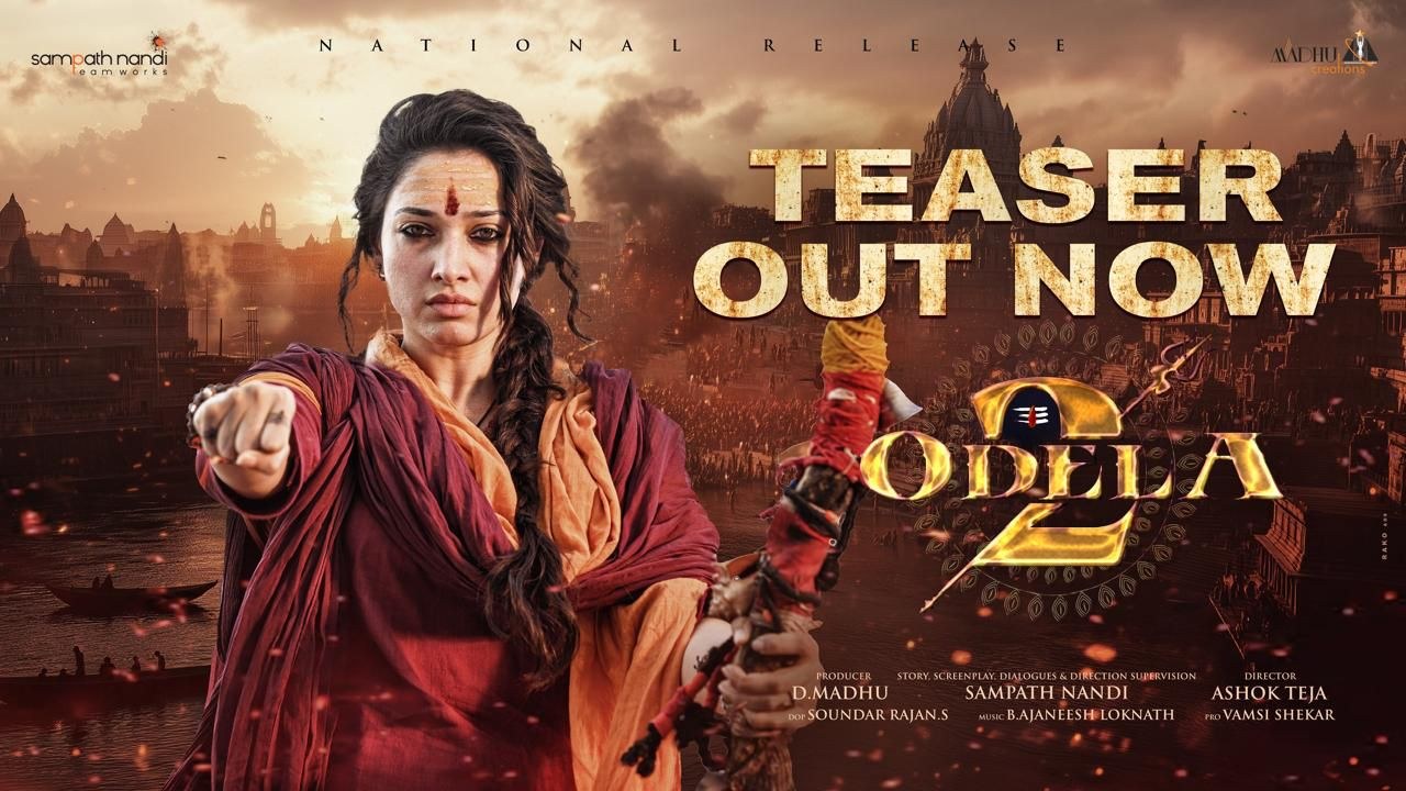 Tamannah Bhatia Sampath Nandi Odela 2 Teaser Released