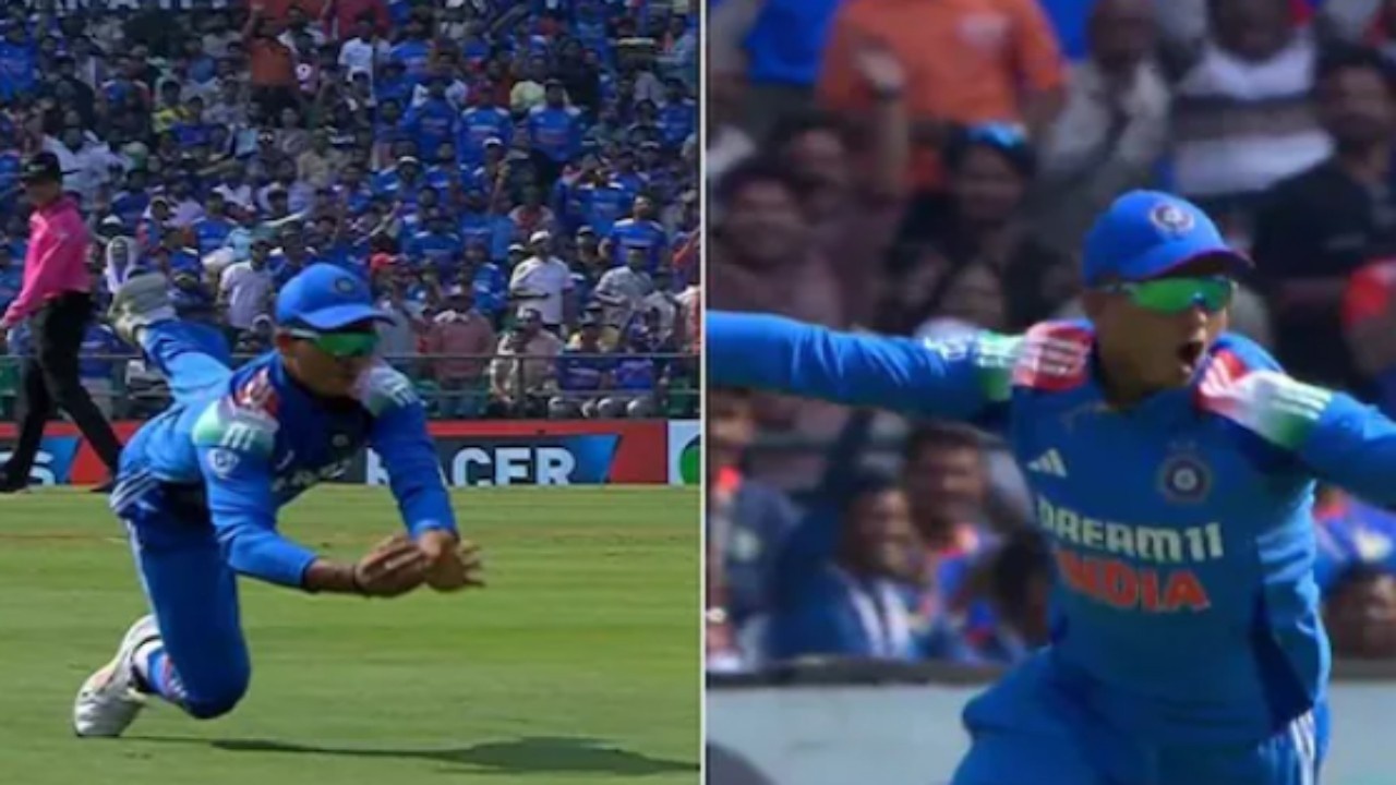 Yashasvi Jaiswal Catch