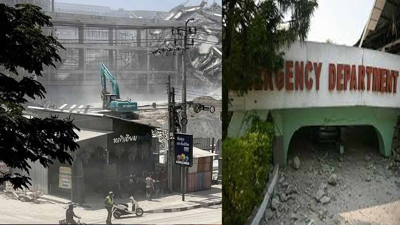 1,000-bed hospital collapses due to earthquake