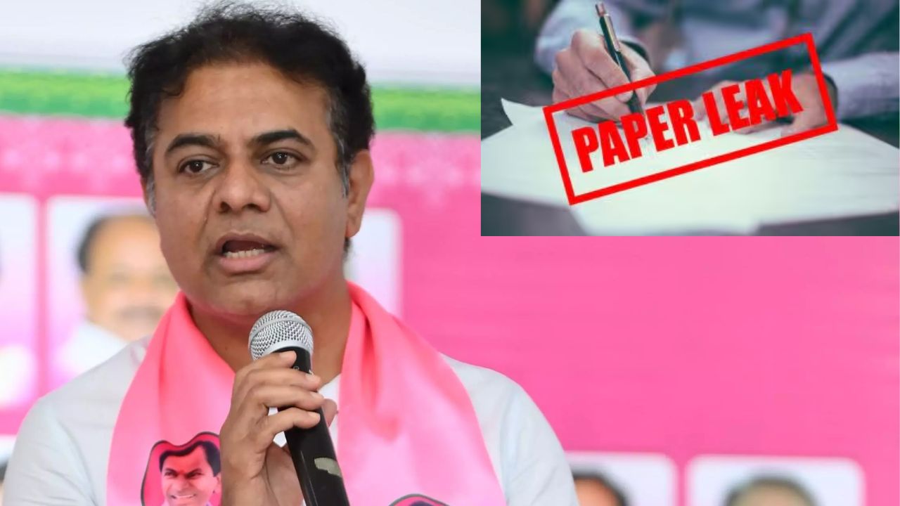 Cases On Ktr Nalgonda District Brs Social Media Ssc Paper Leak Issue