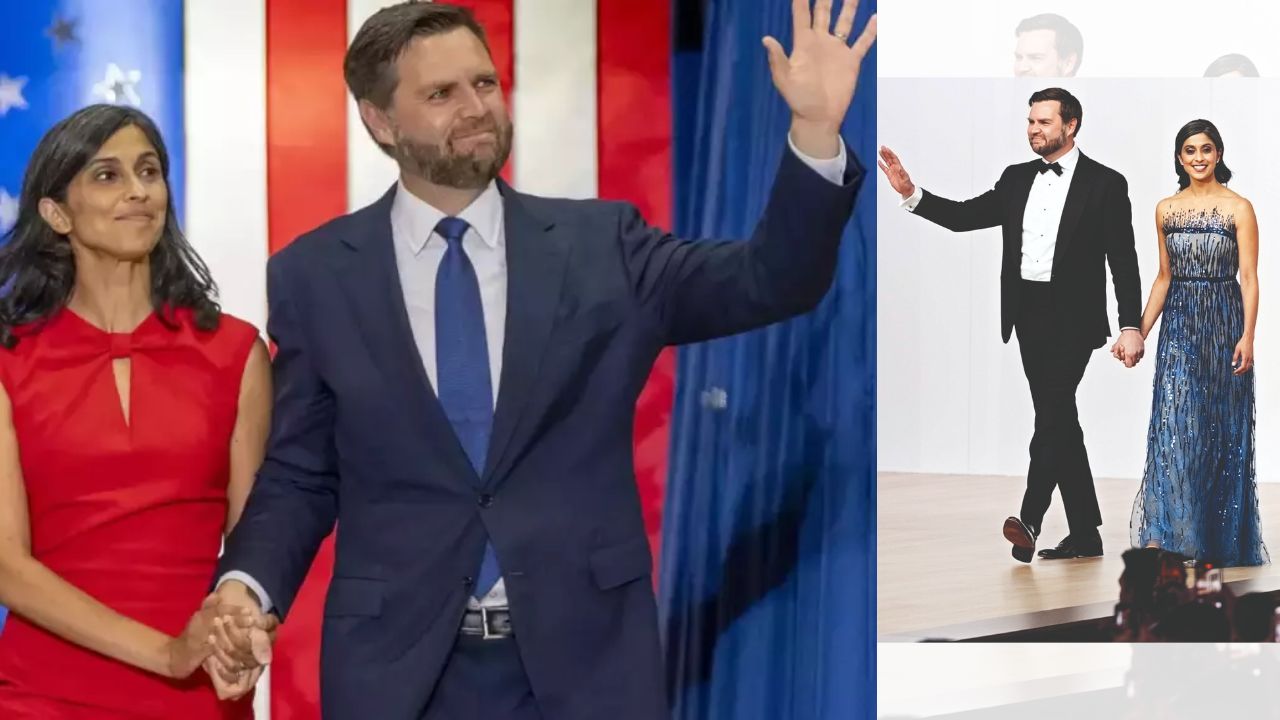 Us Vice President Jd Vance India Tour With Wife Usha Vance
