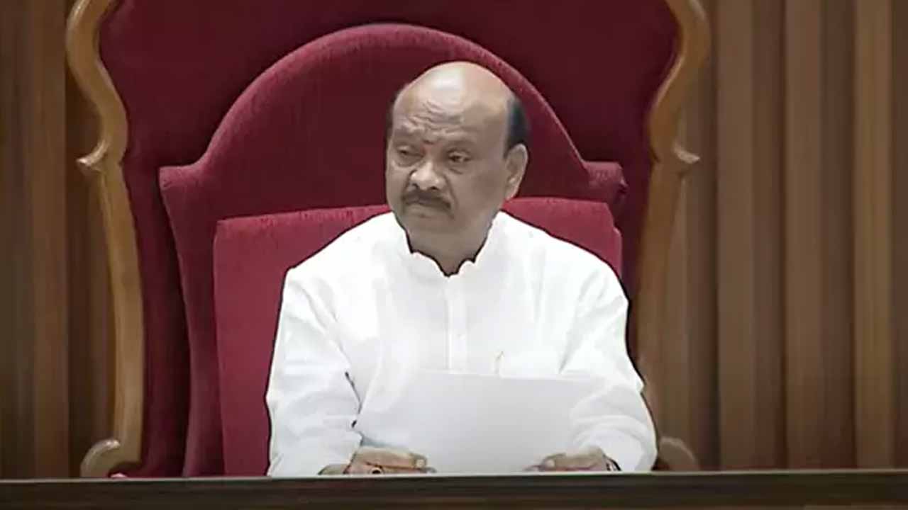 YCP baseless allegations on opposition status: Speaker Ayyannapatrudu