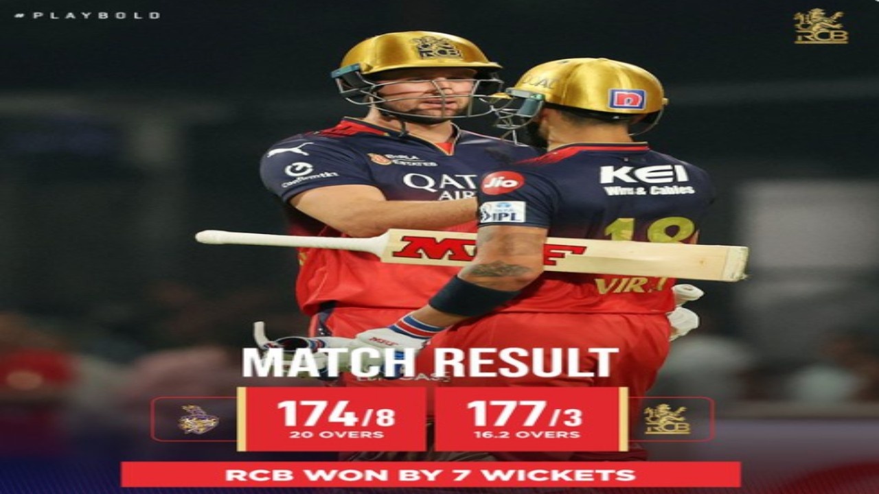 KKR vs RCB