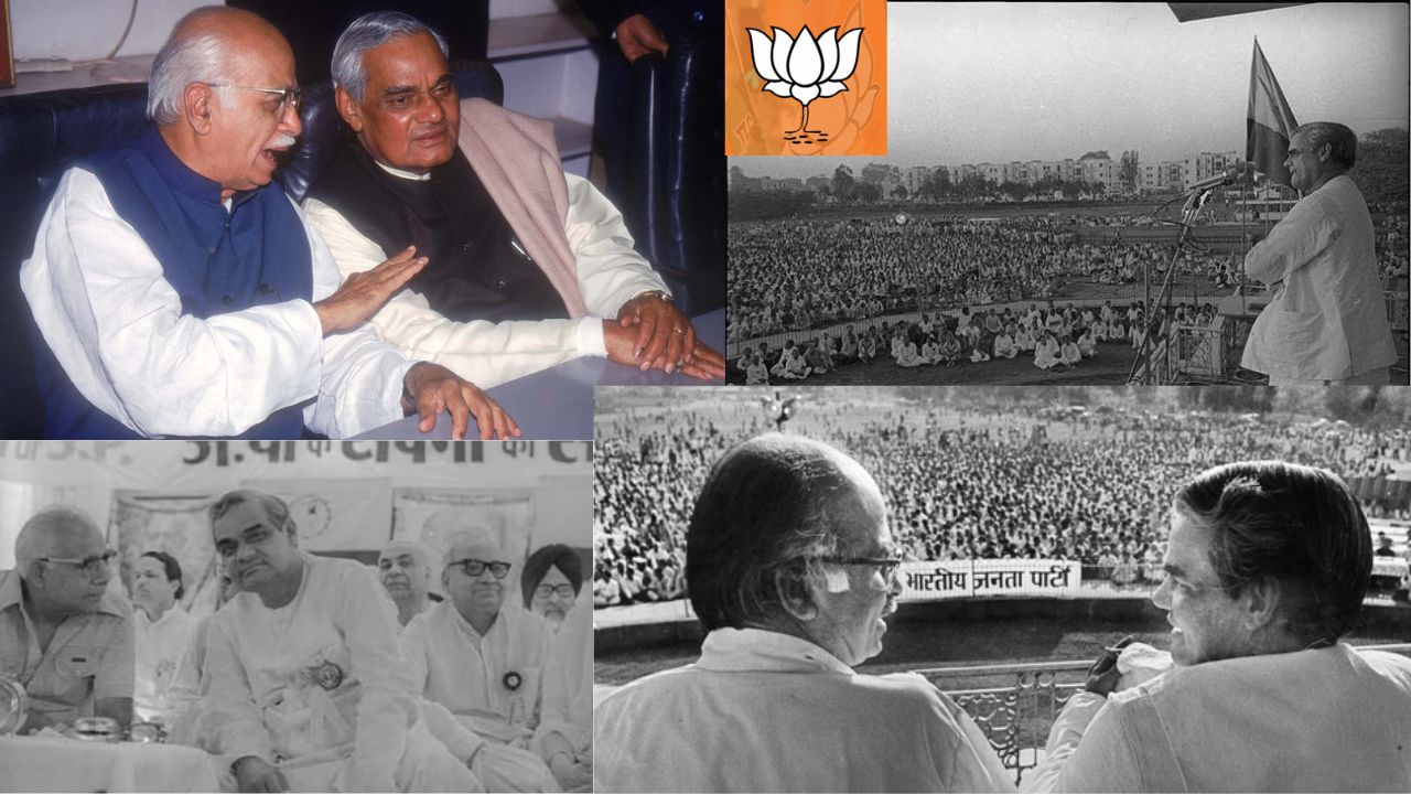 Bjp Formation Day Bjp 45 Years Janata Party Jana Sangh Ram Janmabhoomi Uttar Pradesh