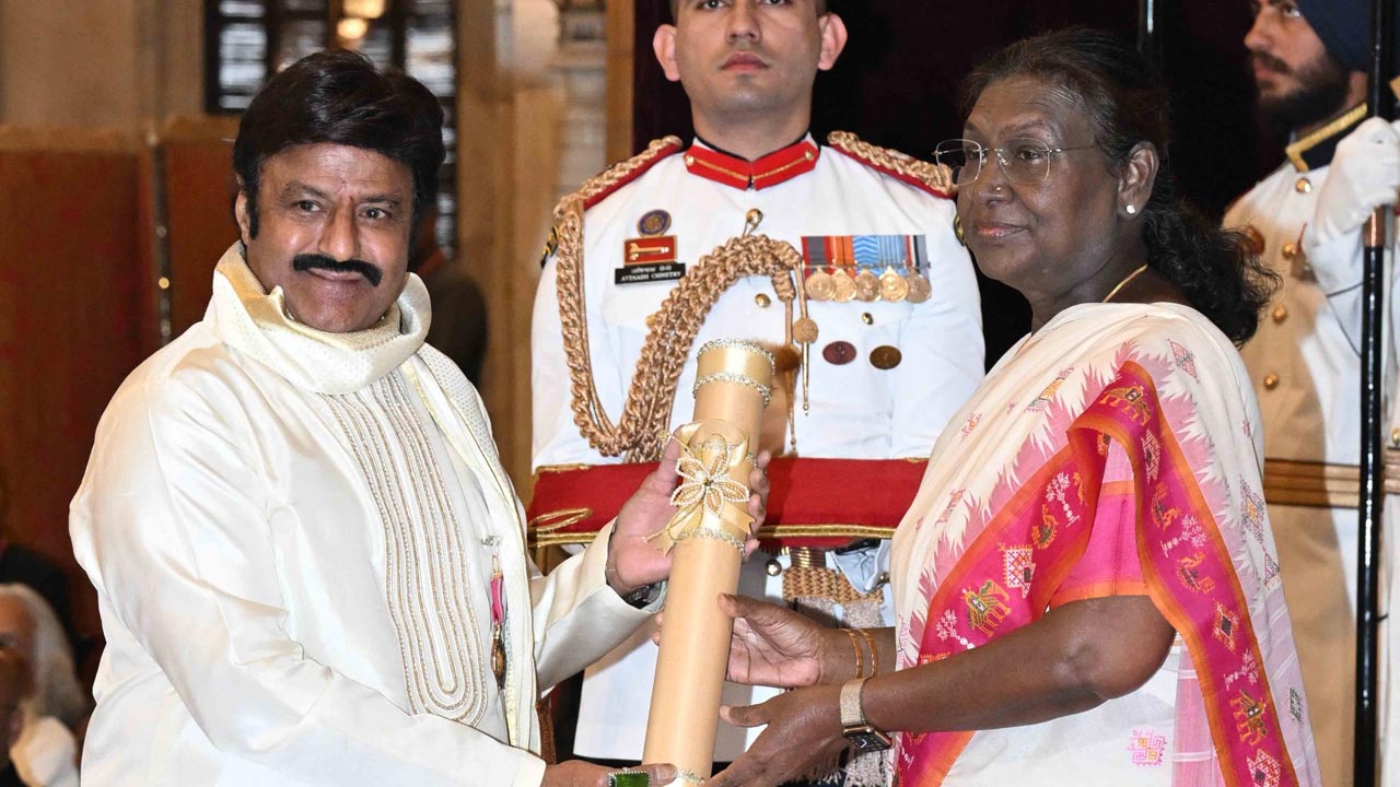 Balakrishna Received Padma 