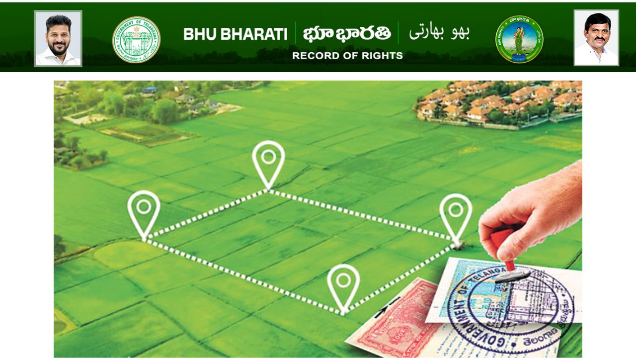 Bhu Bharati Portal Services Telangana Govt