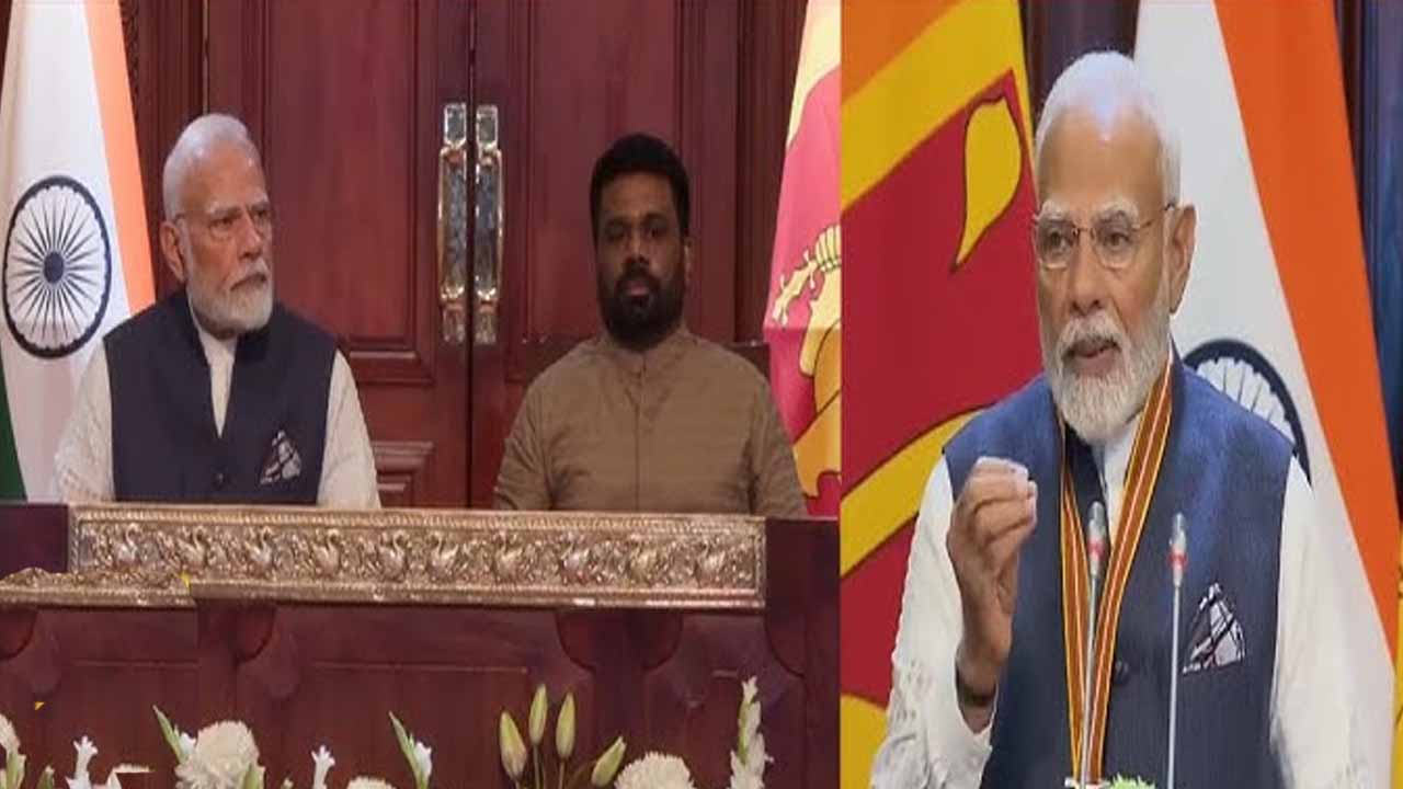 Bilateral talks between Sri Lanka President and Prime Minister Modi