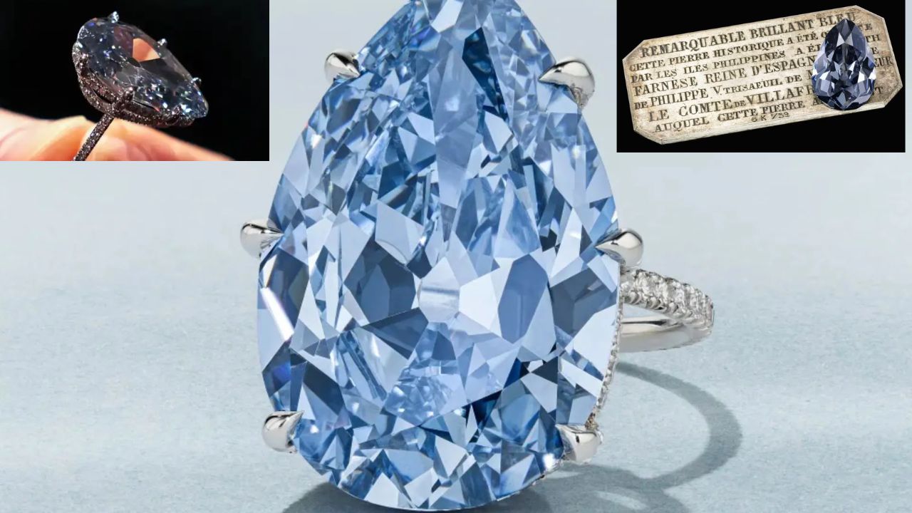 Golconda Blue Diamond Auction History