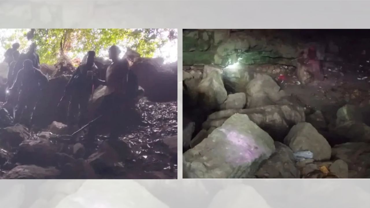Maoists Tunnel Karreguttalu Chhattisgarh Telangana Border