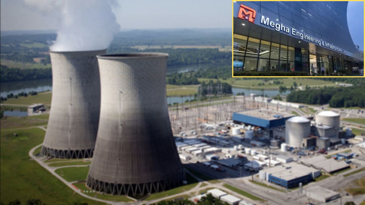 Megha Engineering Meil Nuclear Reactor Contract Nuclear Power Hyderabad