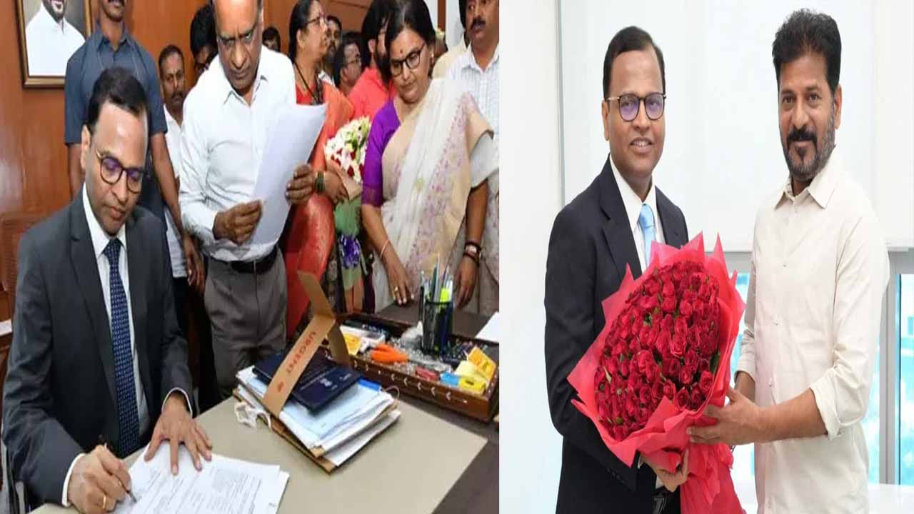 Ramakrishna Rao takes charge as CS