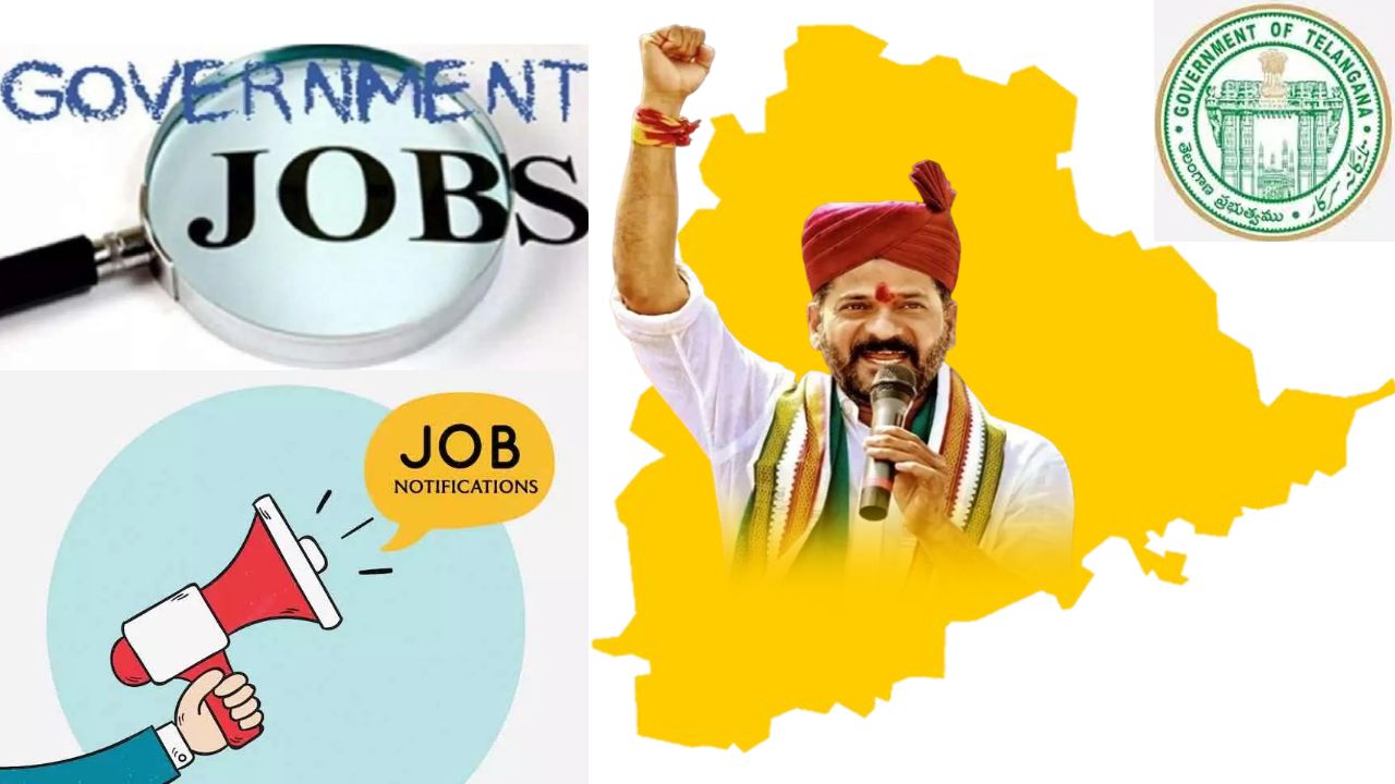Telangana Job Notifications Cm Revanth Telangana Govt Jobs 2025