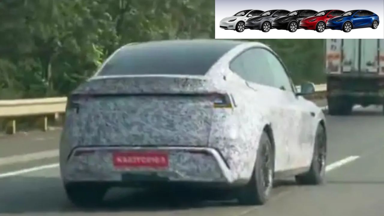 Tesla Model Y Testing India Elon Musk