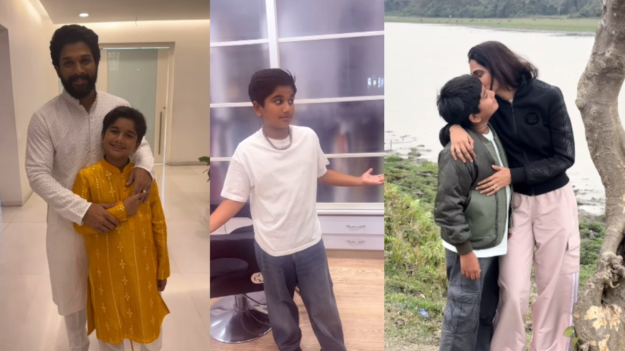 Allu Sneha Reddy Shares Cute Video on Allu Ayaan Birthday
