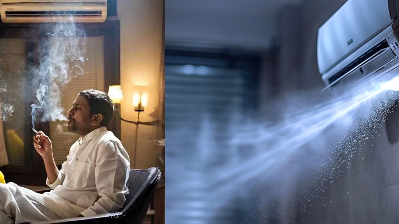 Effects of Smoking in AC Rooms