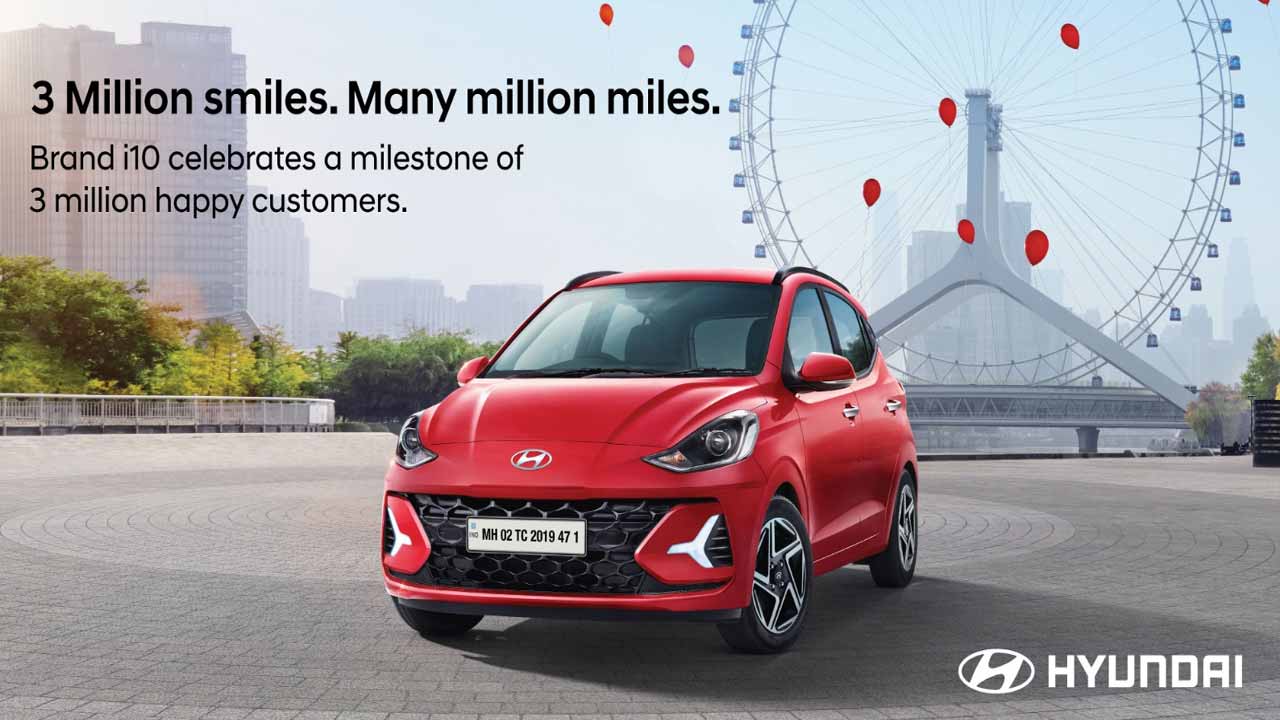 Hyundai Motor India crosses three million sales milestone
