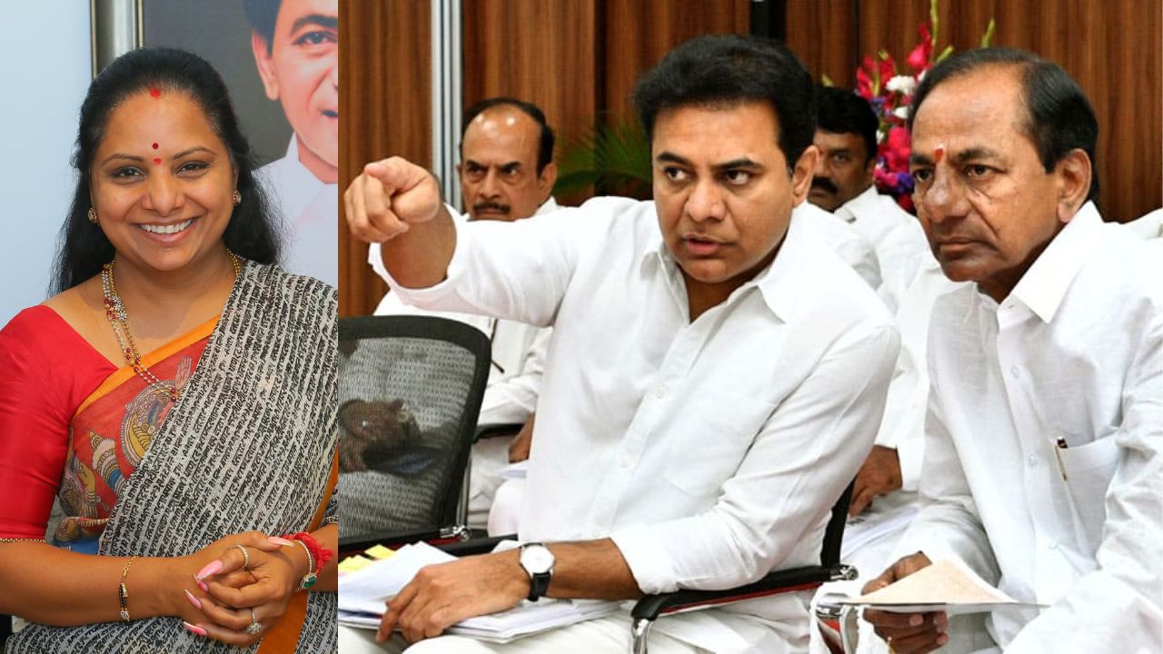 Brs Mlc Kavitha Kcr Ktr Politics