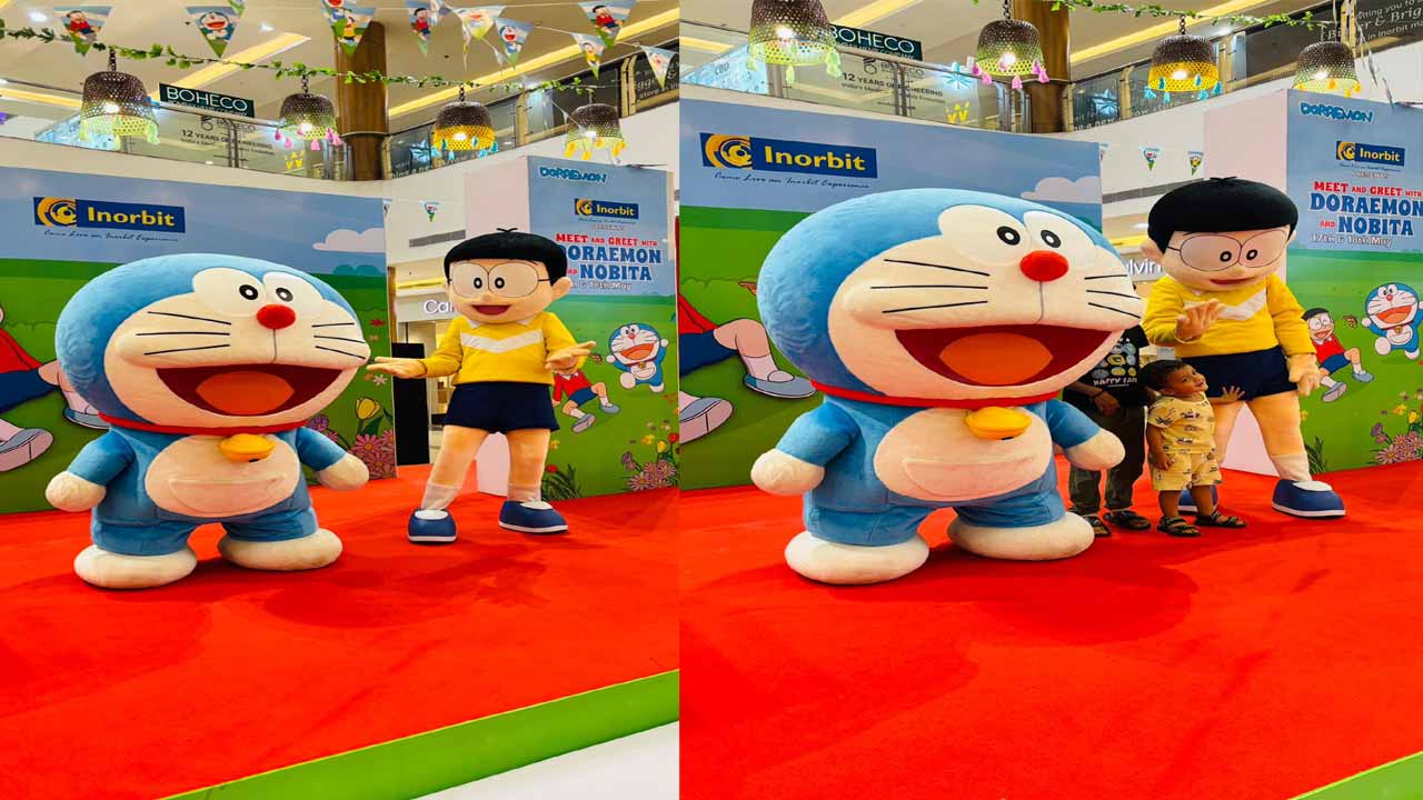 Doraemon Meet & Greet event at Inorbit Mall, Cyberabad