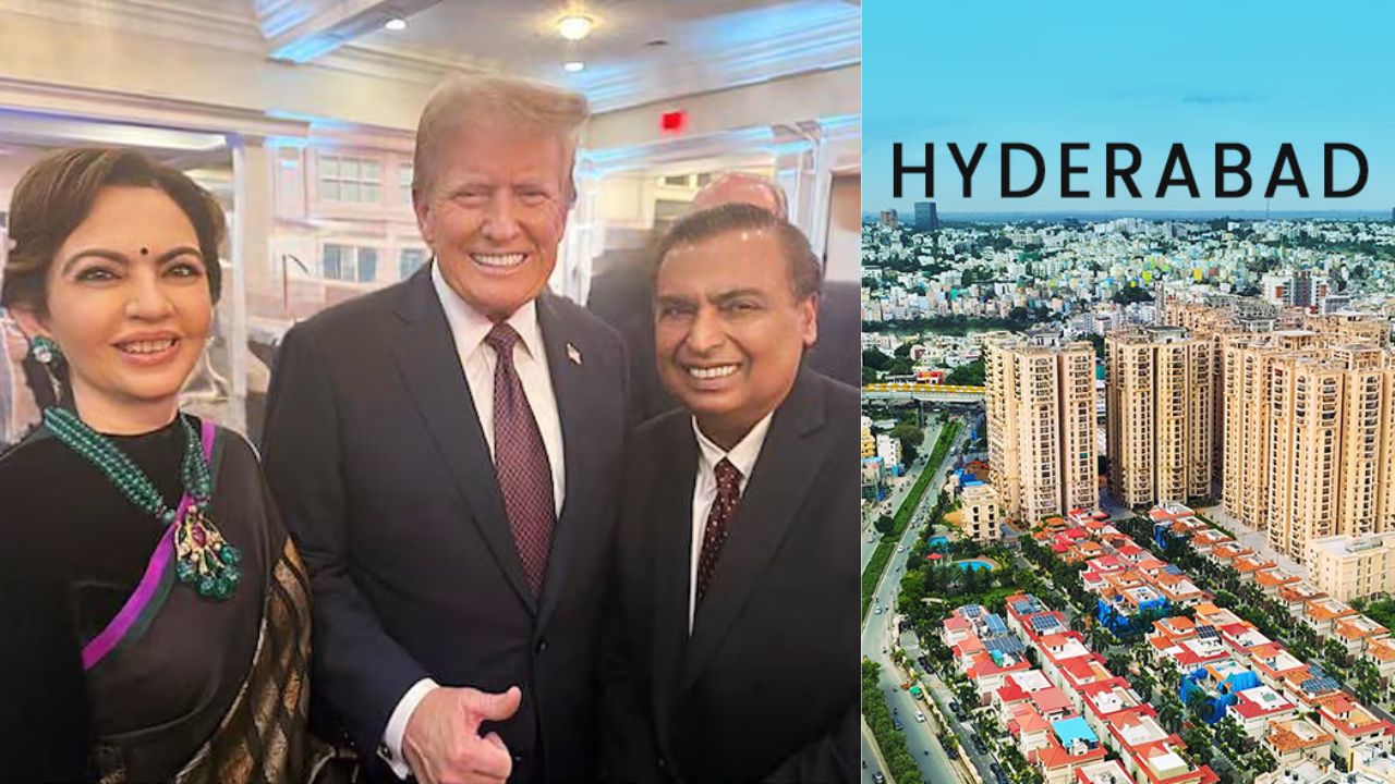 Hyderabad Real Estate Mukesh Ambani Donald Trump