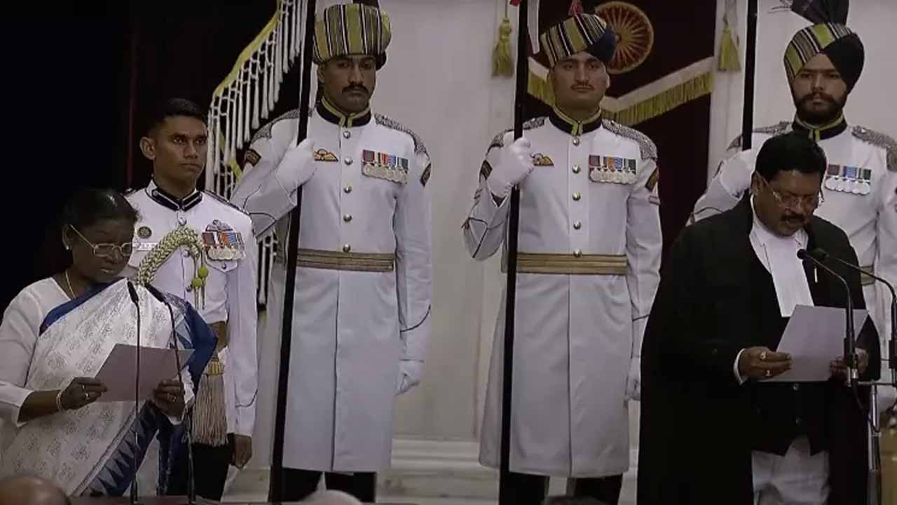 Justice BR Gavai sworn in as CJI