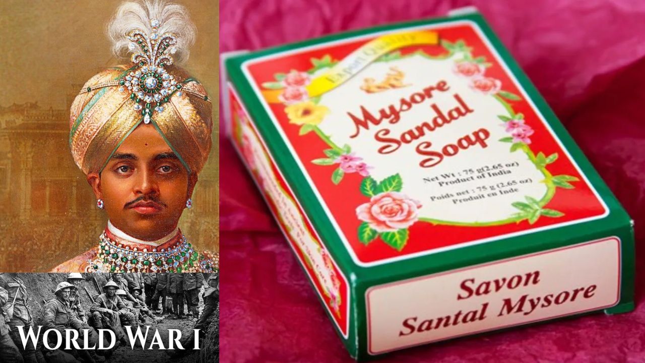 Mysore Sandal Soap World War I Maharaja Krishna Raja Wadiyar Iv