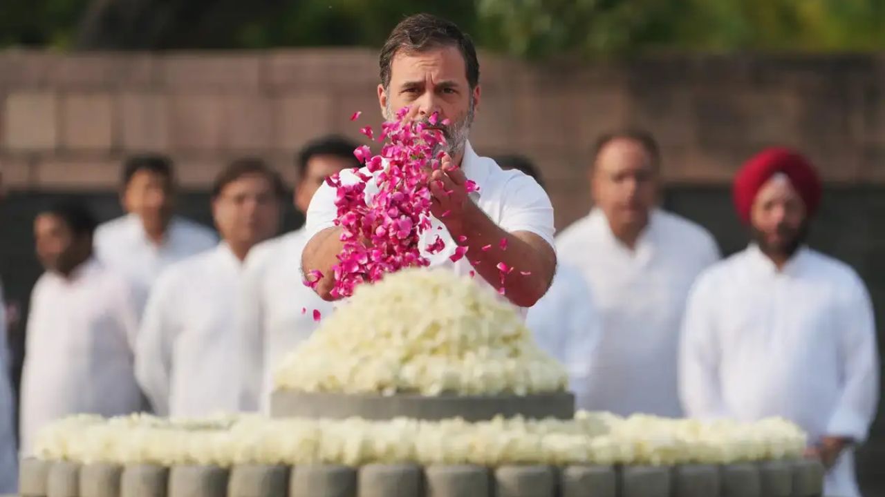 Rajiv Gandhi Death Anniversary Rahul Gandhi Mallikarjun Kharge Pm Modi Congress