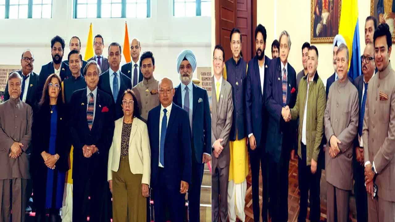 Shashi Tharoor's team diplomacy bears fruit..Colombia fully supports India's stance on terrorism