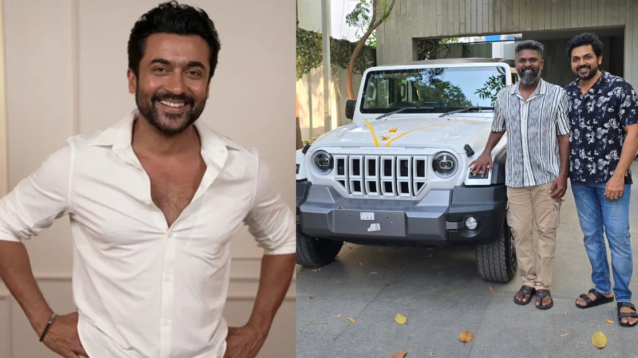 Suriya Gifted Mahindra White Thar to Karthi Director Prem Kumar