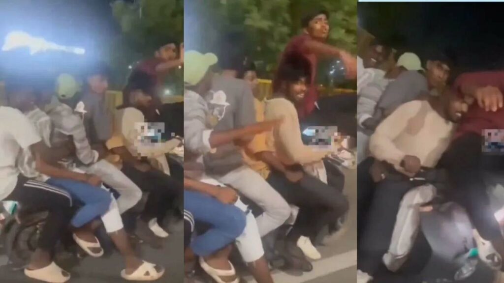 8 Youths Were Caught Doing