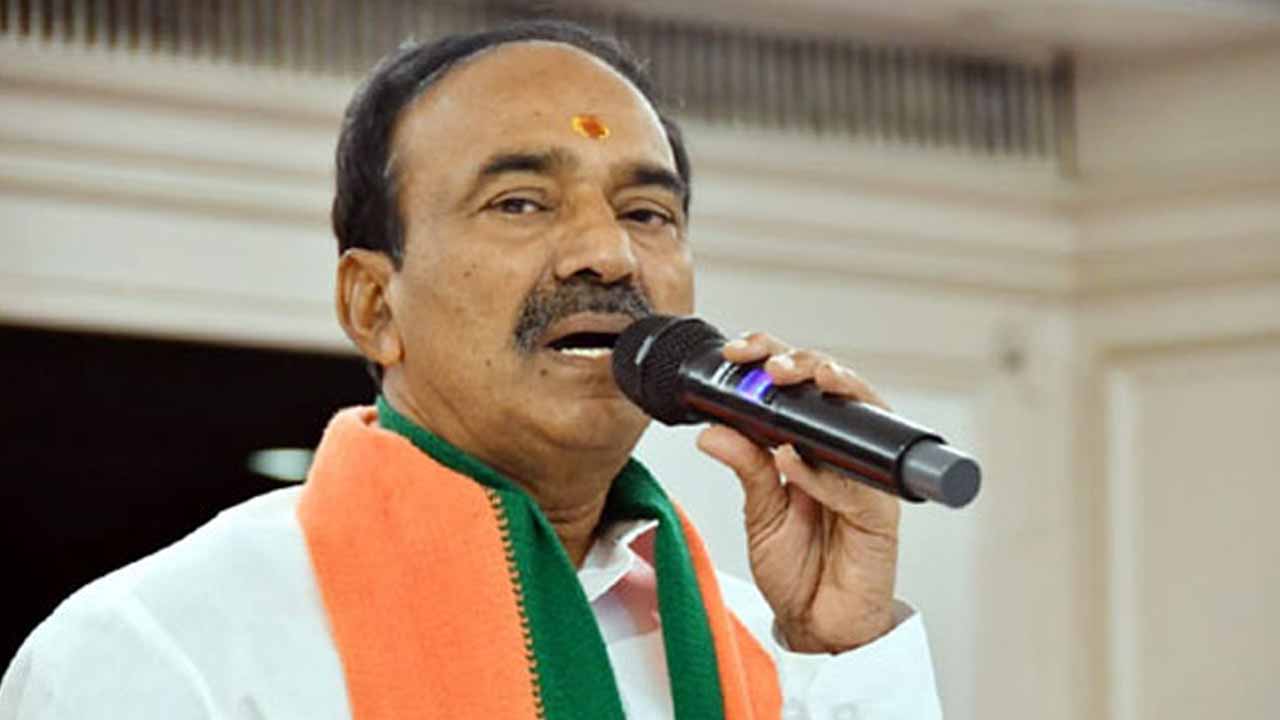 Congress party suppressed Telangana movement: Etela Rajender
