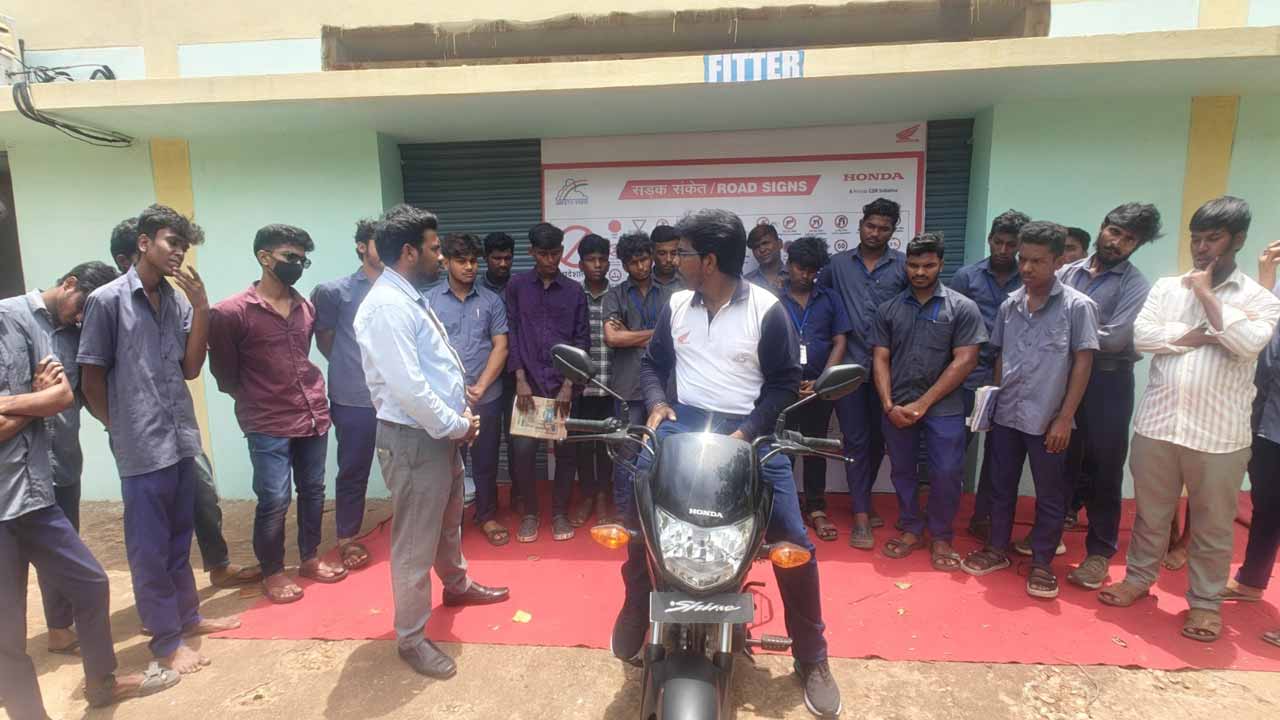 Honda Motorcycle and Scooter India.. Road Safety Awareness Program