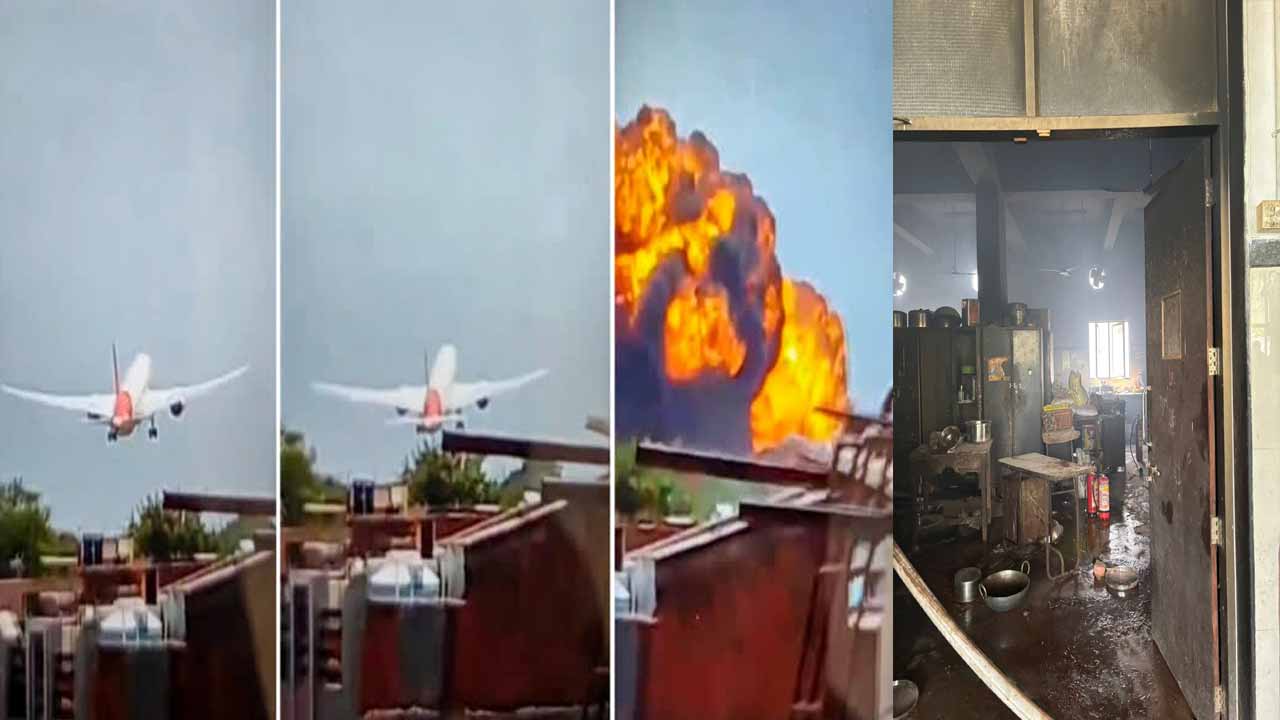 Plane crashes into BJ Medical College hostel, killing several MBBS students and doctors!