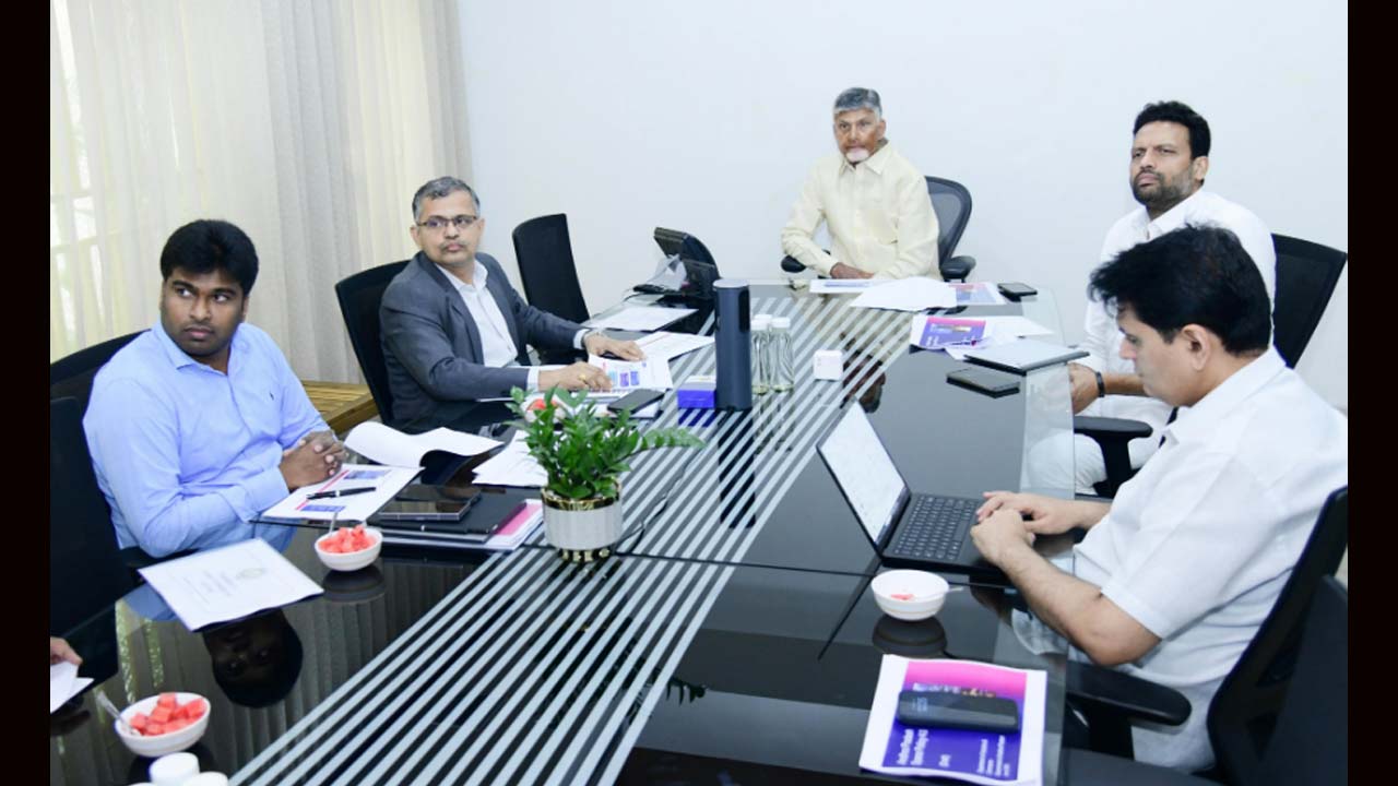 Space City : ఏపీలో స్పేస్ సిటీల ఏర్పాటు..30 వేలకుపైగా ఉద్యోగ అవకాశాలు Chandrababu Space Policy 4.0