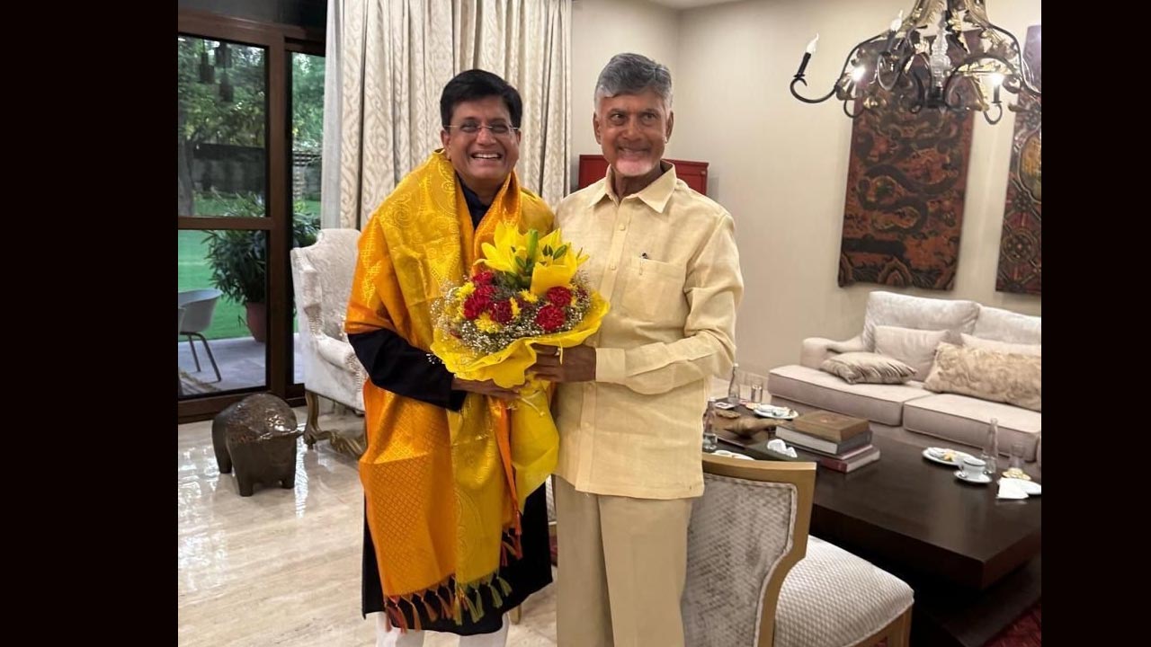 Chandrababu Piyush Goyal