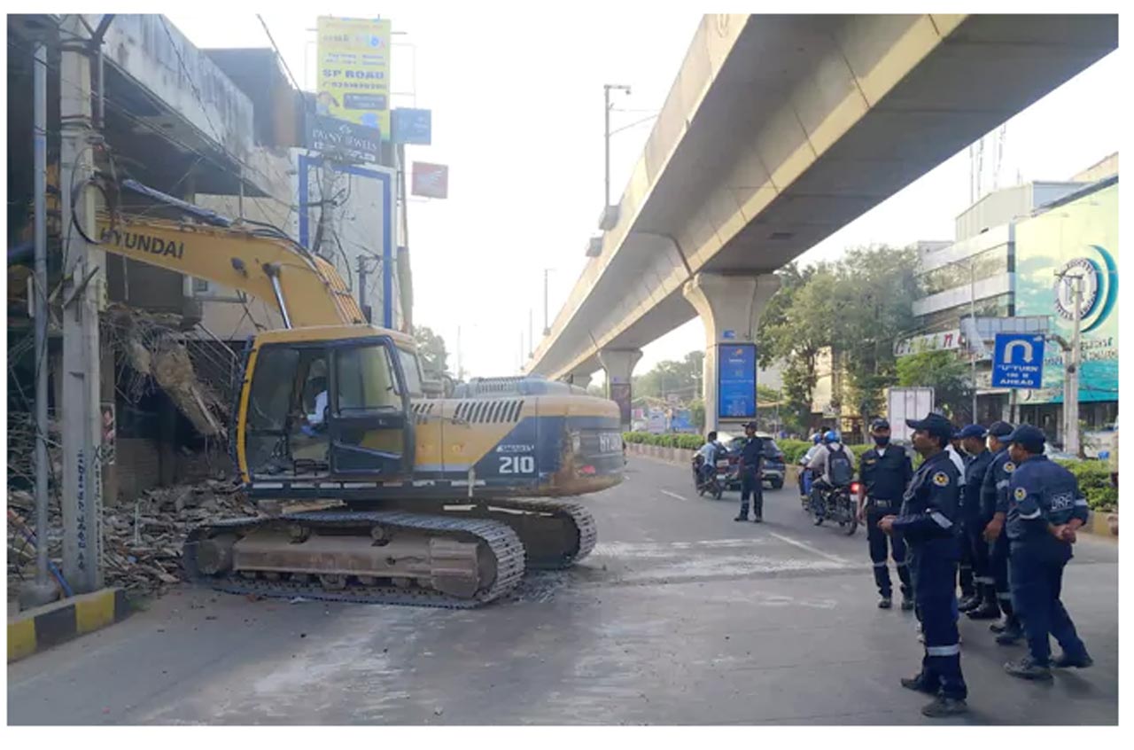Demolition Of Illegal Struc