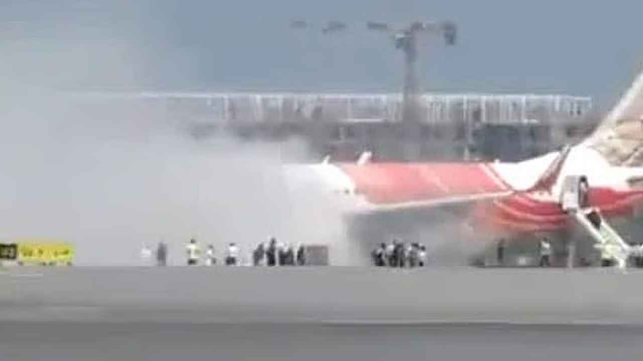 Air India Flight Fire Delhi