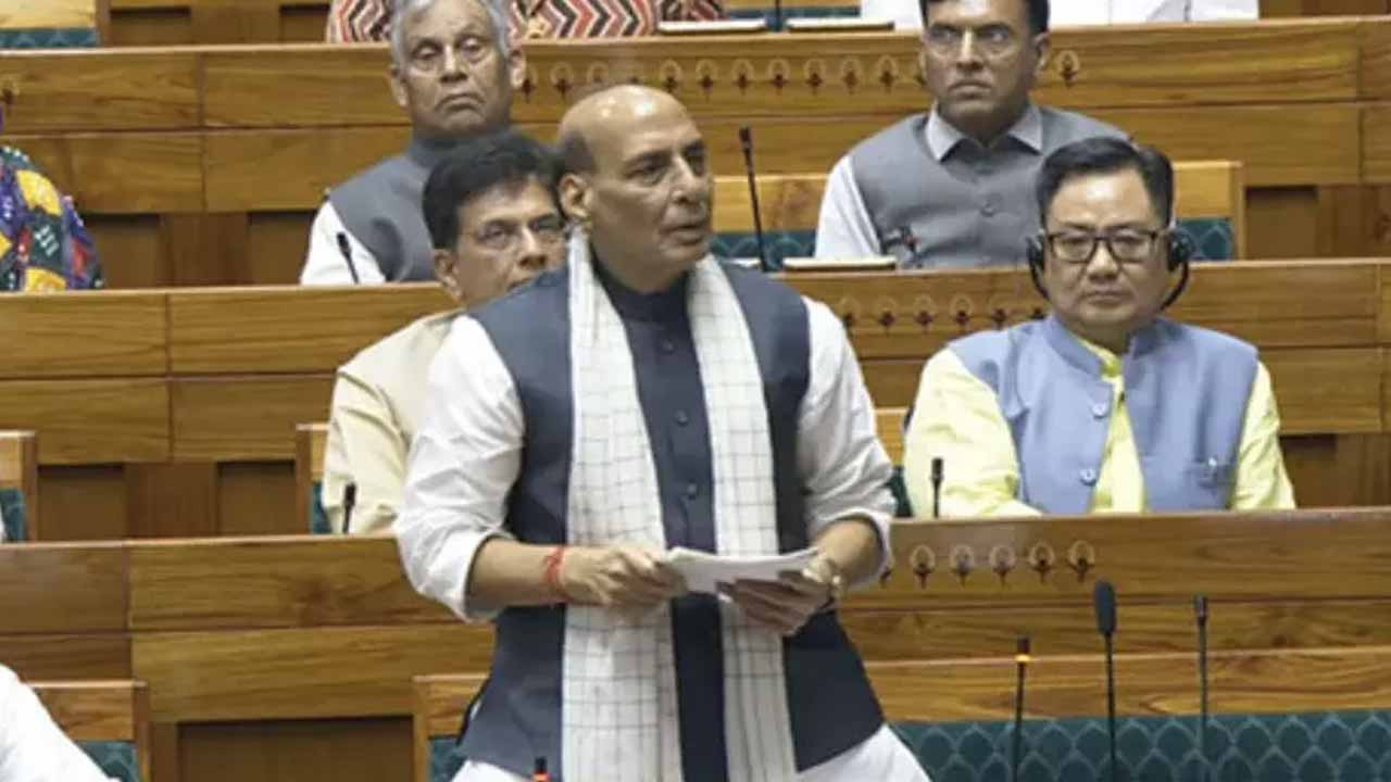 Rajnath Singh's speech in Parliament on Operation Sindoor
