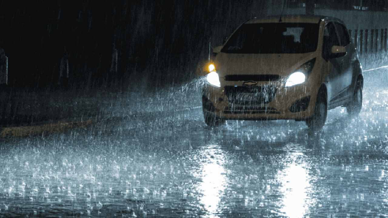 Vehicles In Rain