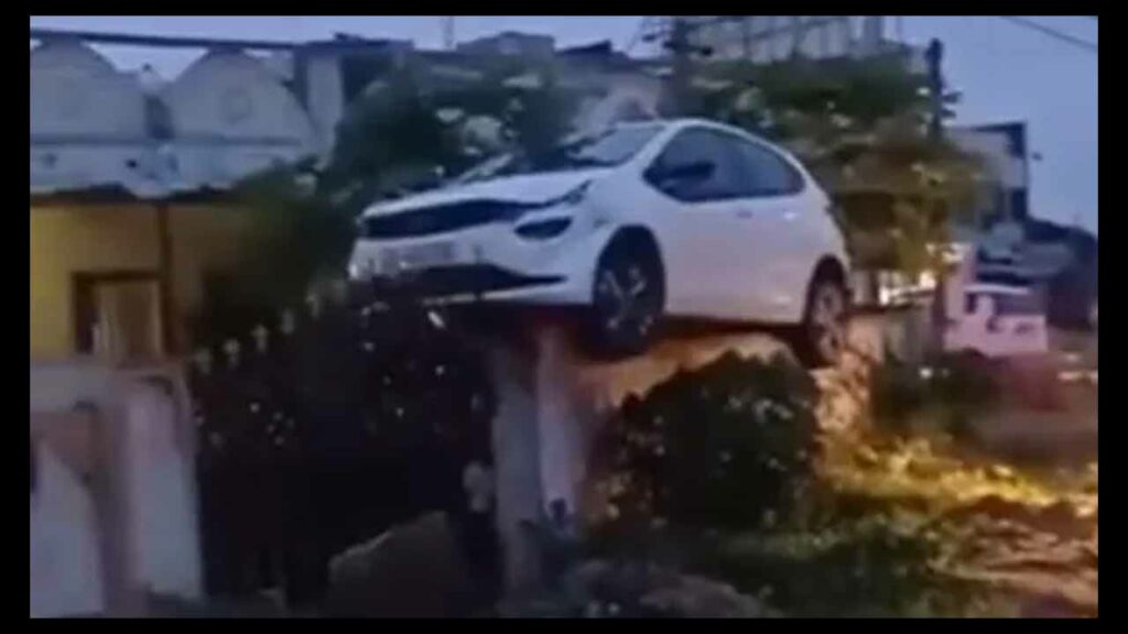 Driver Crashes House Wall