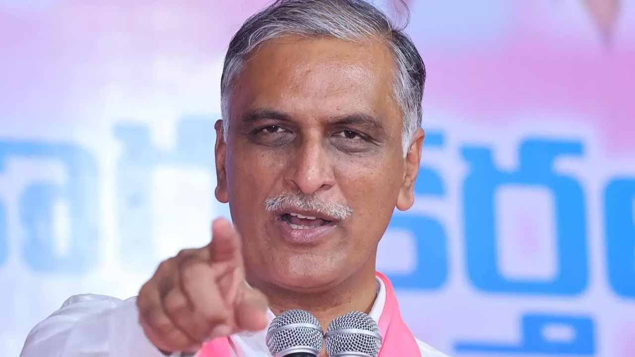 Harish Rao Warning
