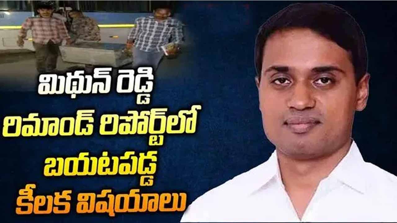 Midhun Reddy Remand Report