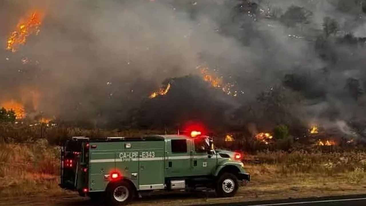 Fire in California.. 65 thousand acres of fire, warning bells for the public