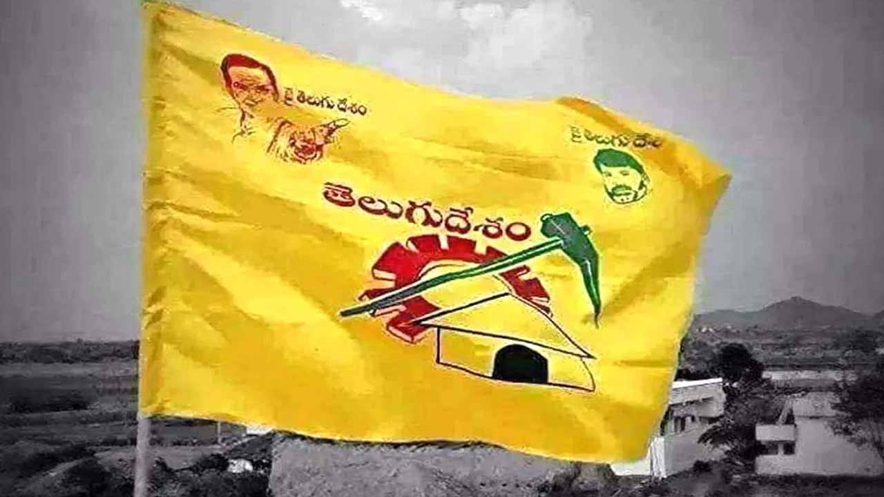 Sensation in Pulivendula..TDP flag on the four-decade YS Kanchu fortress
