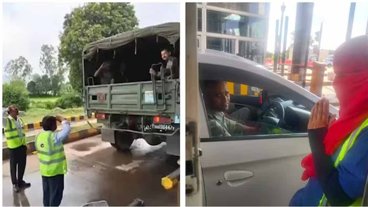 Attack on Army jawan..Changed attitude, polite behavior of tollgate staff..