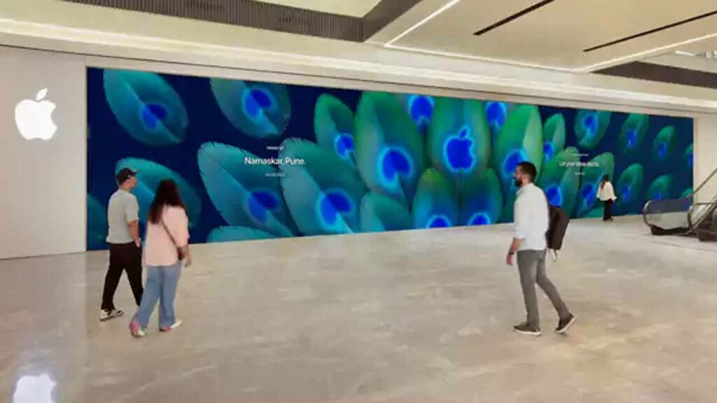 Apple's fourth store in India.. Do you know where it is?