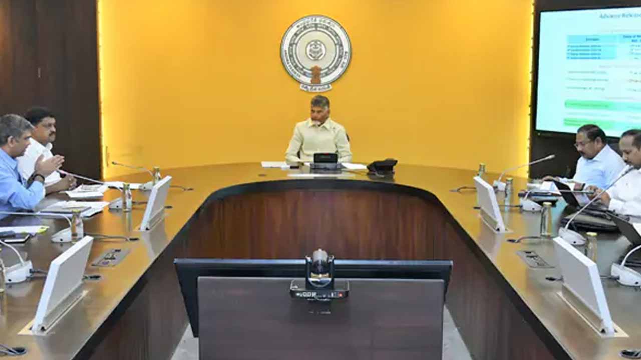 CM Chandrababu reviews state's gross domestic product