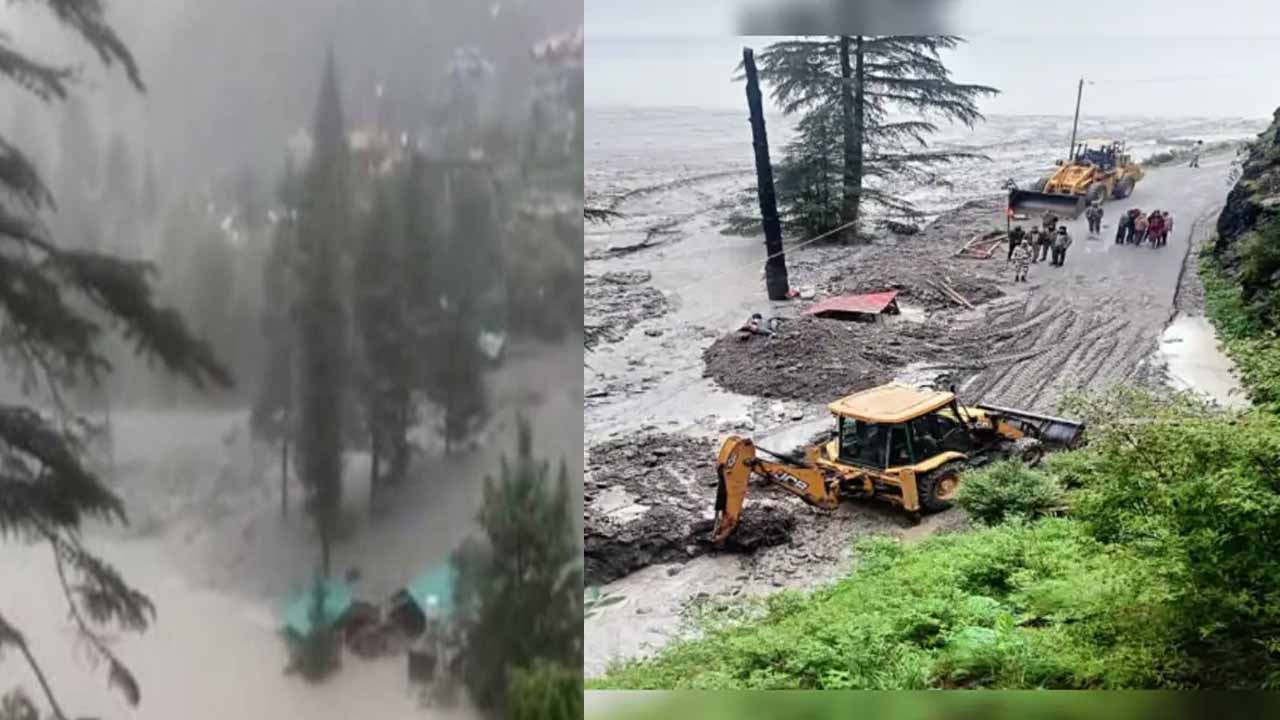 'Cloud burst' in Jammu and Kashmir.. 10 people killed