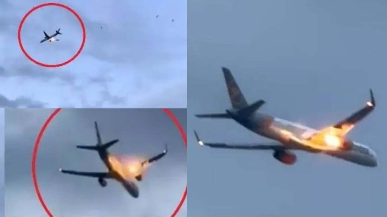 Condor Airlines Plane Fire 